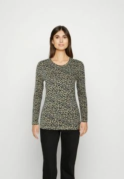 Esprit Long Sleeved Top - Pale Khaki