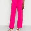 Esprit PAPERBAG - Trousers - Pink Fuchsia