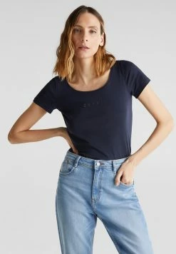 Esprit NOOS CORE OCS - Print T-shirt - Navy