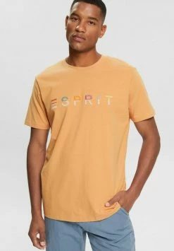 Esprit SUS AW CN SS - Print T-shirt - Peach