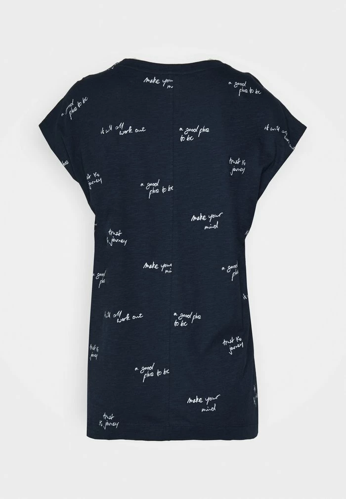 Esprit Print T-shirt - Navy - Image 2