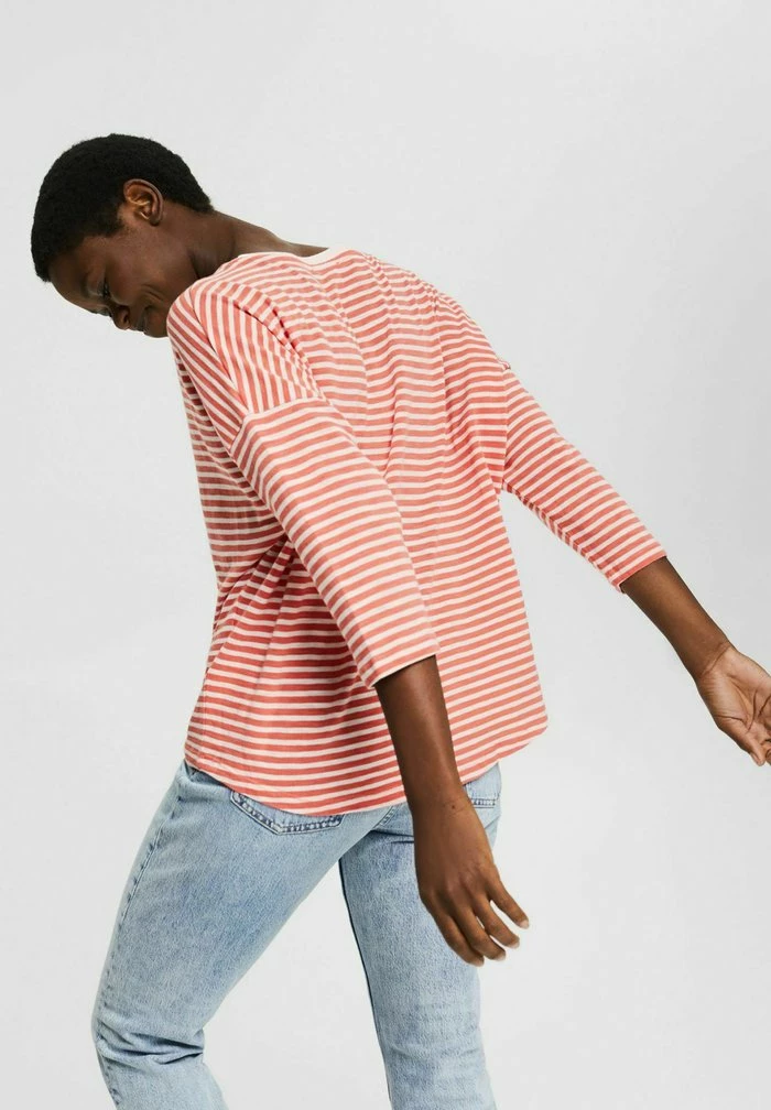 Esprit LONGSLEEVE - Long Sleeved Top - Coral - Image 4
