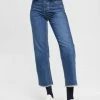 Esprit Straight Leg Jeans - Blue Medium Wash