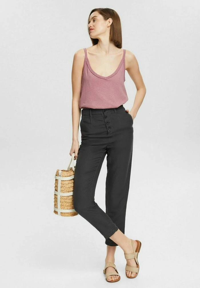Esprit Trousers - Anthracite - Image 6