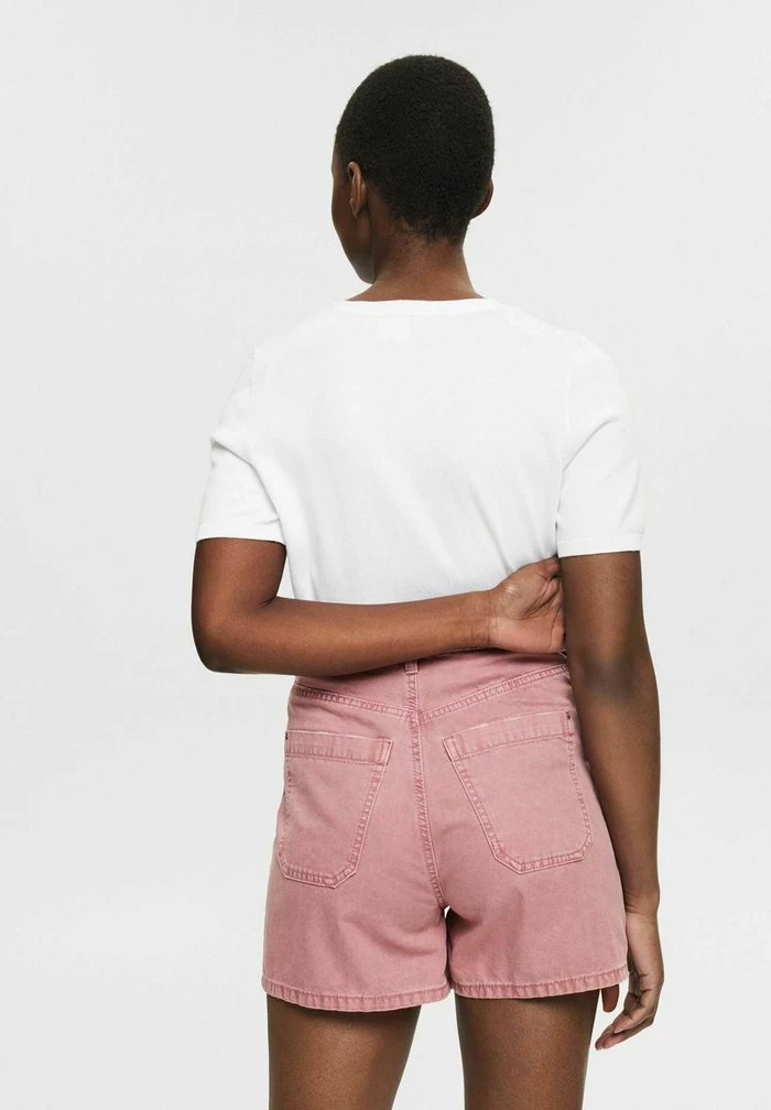 Esprit Denim Shorts - Mauve - Image 3