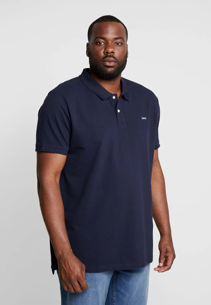 Esprit BASIC PLUS BIG - Polo Shirt - Navy