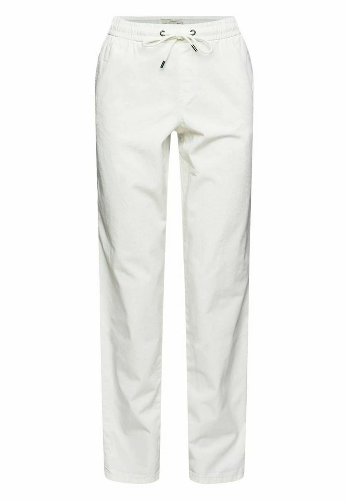 Esprit MIT KORDELZUGBUND - Trousers - White - Image 7