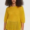 Esprit Basic T-shirt - Dusty Yellow
