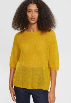 Esprit Basic T-shirt - Dusty Yellow