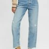 Esprit Straight Leg Jeans - Blue Light Wash