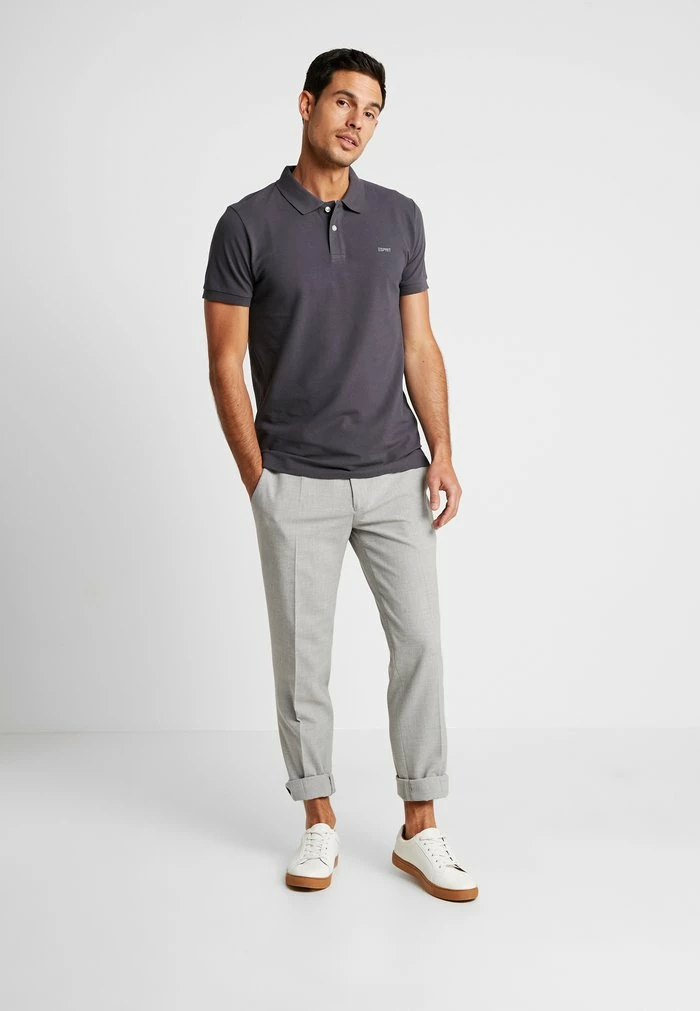 Esprit Polo Shirt - Anthracite - Image 2