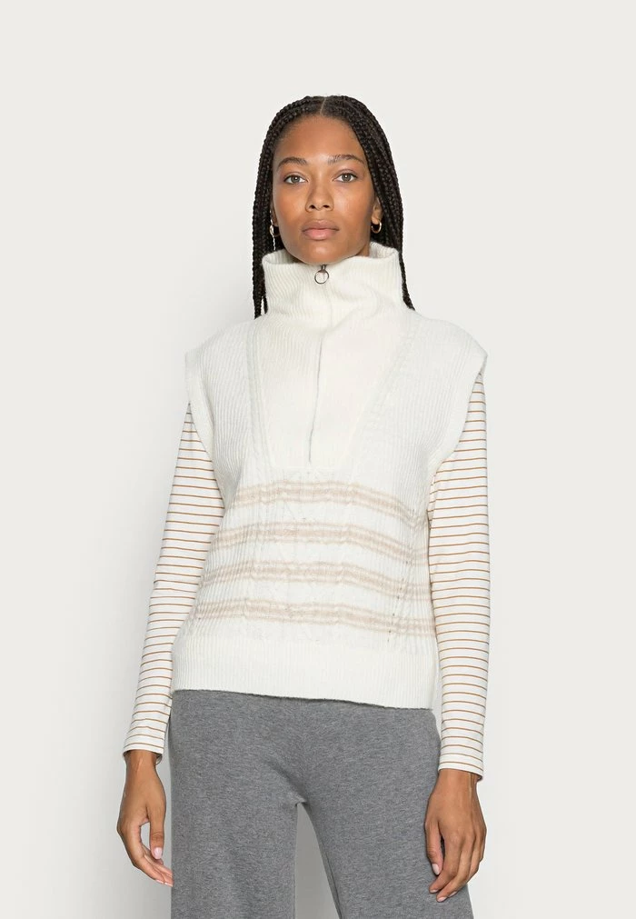 Esprit VEST - Jumper - Off White