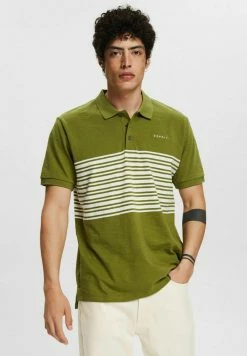 Esprit MIT STREIFENMUSTER - Polo Shirt - Leaf Green