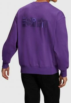 Esprit YAGI ARCHIVE MIT LOGO - Sweatshirt - Dark Purple