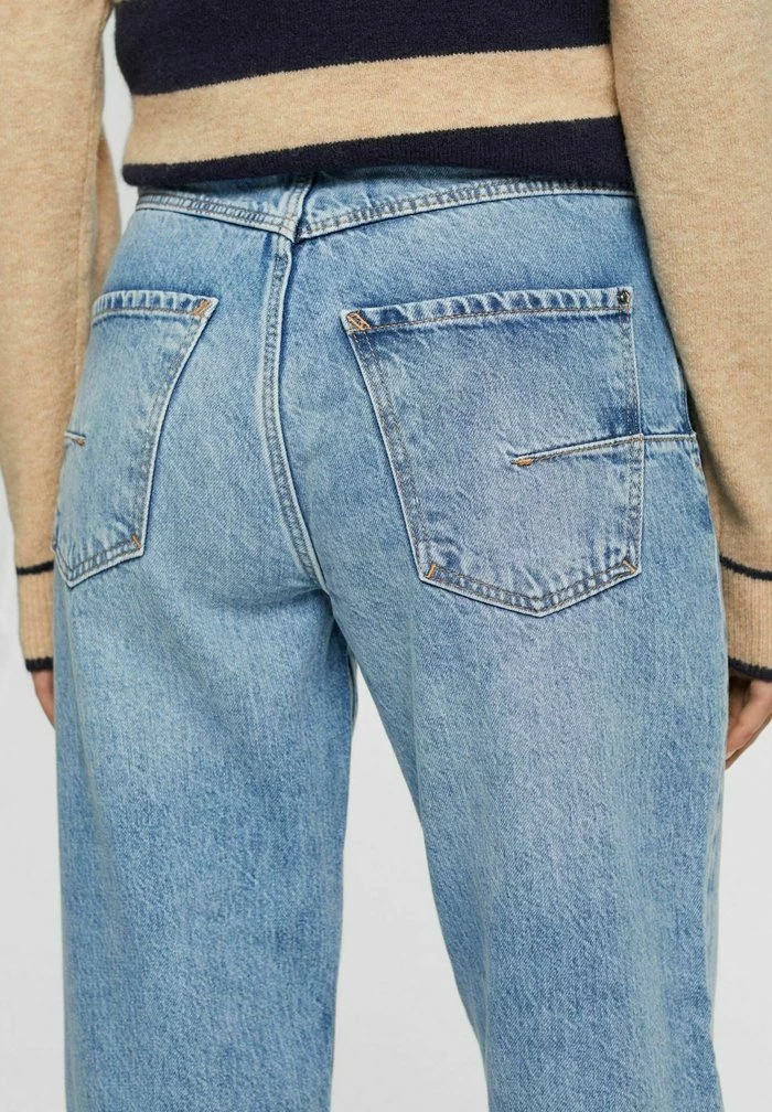 Esprit Straight Leg Jeans - Blue Light Wash - Image 4