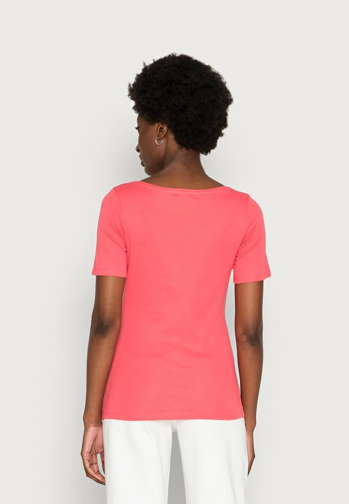 Esprit Basic T-shirt - Coral Red - Image 3