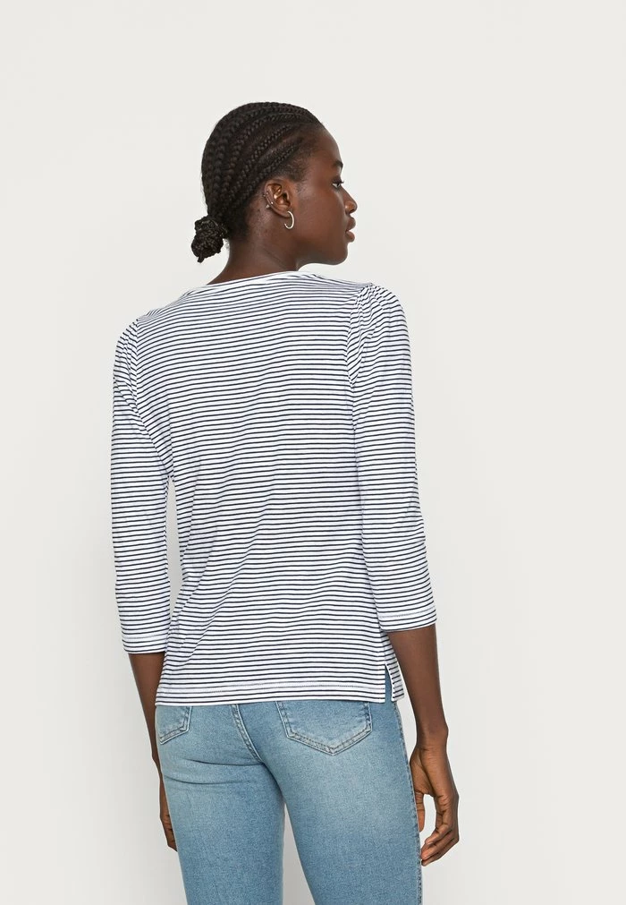 Esprit T LSLV SLUB STR - Long Sleeved Top - White - Image 3