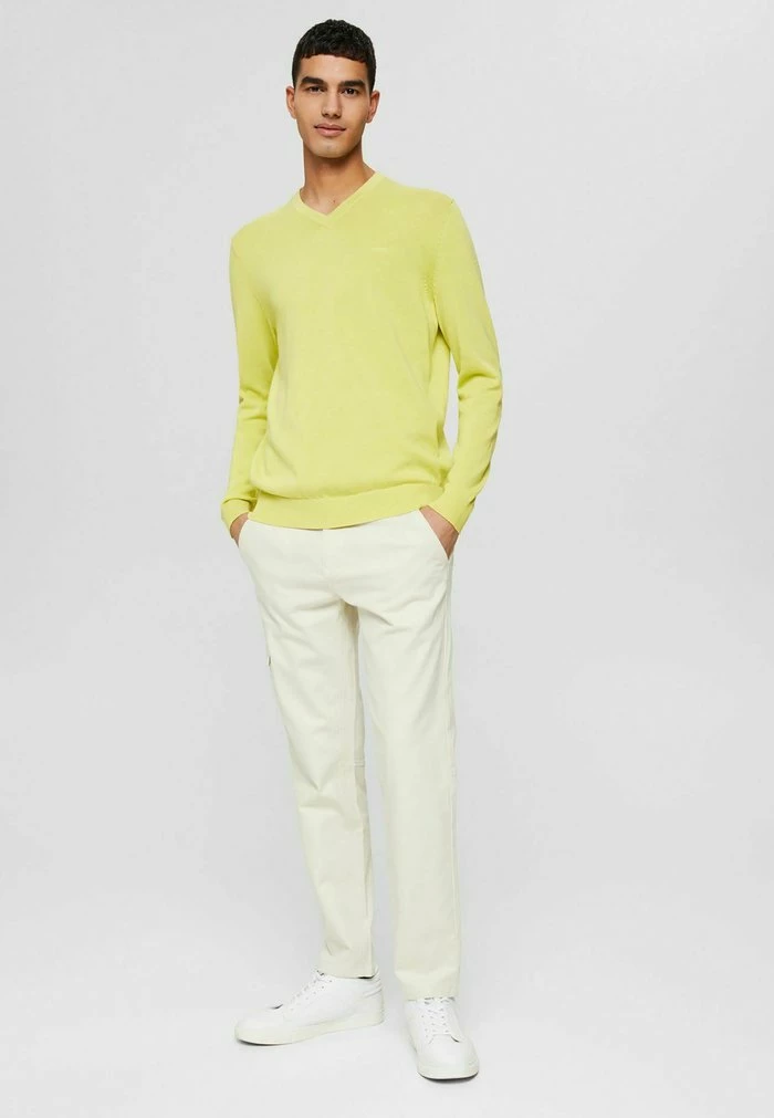 Esprit F PIMA V NK - Sweatshirt - Yellow - Image 2