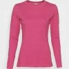 Esprit Long Sleeved Top - Pink Fuchsia