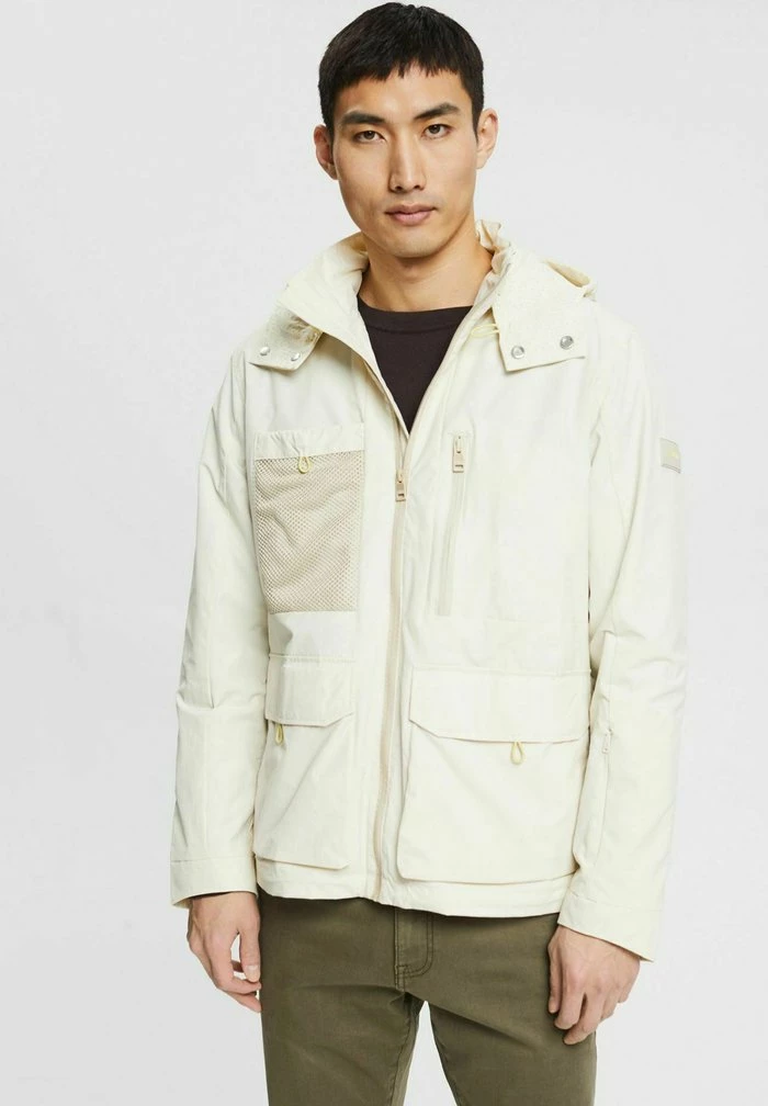 Esprit Outdoor Jacket - Cream Beige