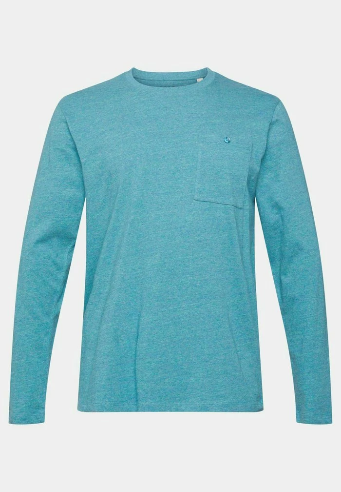 Esprit REGULAR FIT - Long Sleeved Top - Petrol Blue - Image 7