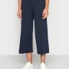 Esprit PIMA PANTS - Trousers - Navy
