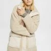 Esprit Winter Coat - Cream Beige