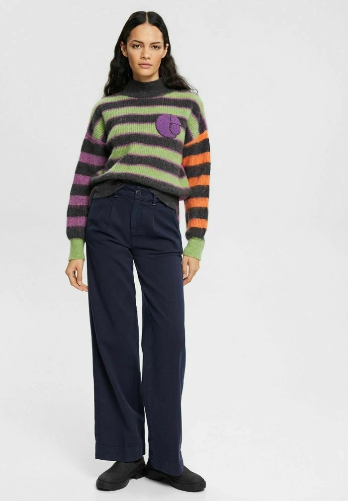 Esprit Trousers - Navy - Image 5