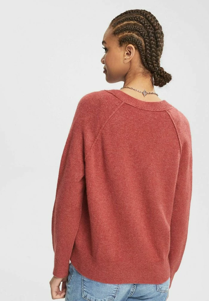 Esprit Cardigan - Terracotta - Image 3