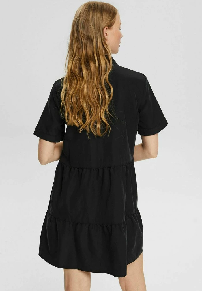 Esprit Shirt Dress - Black - Image 2