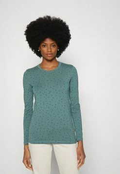 Esprit Long Sleeved Top - Teal Blue
