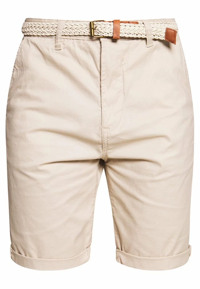 Esprit REGULAR FIT - Shorts - Light Beige - Image 4