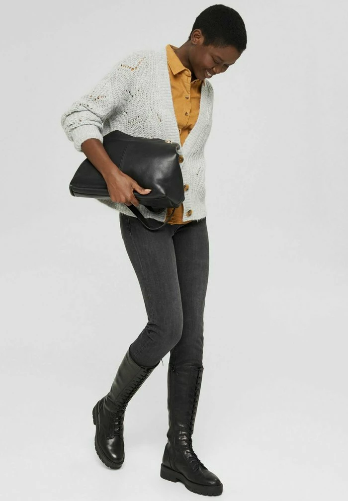 Esprit Cardigan - Light Grey - Image 6