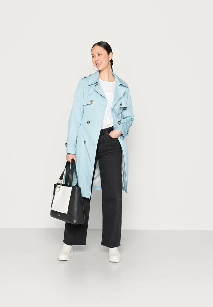 Esprit COATS - Trenchcoat - Grey Blue - Image 2