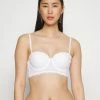 Esprit STRAPLESS BRA LONGLINE - Underwired Bra - White