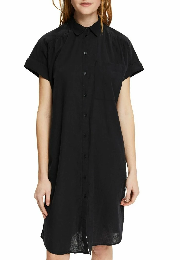 Esprit SHIRT - Shirt Dress - Black - Image 5