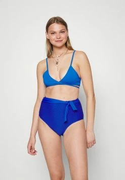 Esprit BEACH HIGH WAIST BRIEF - Bikini Bottoms - Bright Blue
