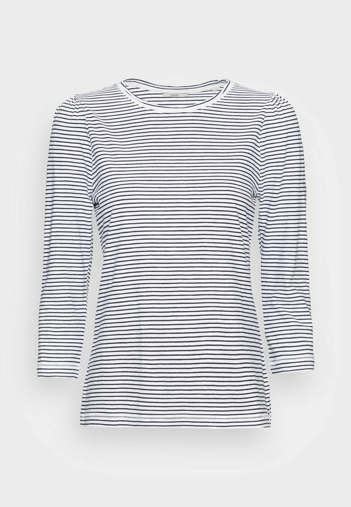 Esprit T LSLV SLUB STR - Long Sleeved Top - White - Image 4