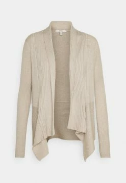 Esprit NOOS RIB CARDI - Cardigan - Sand