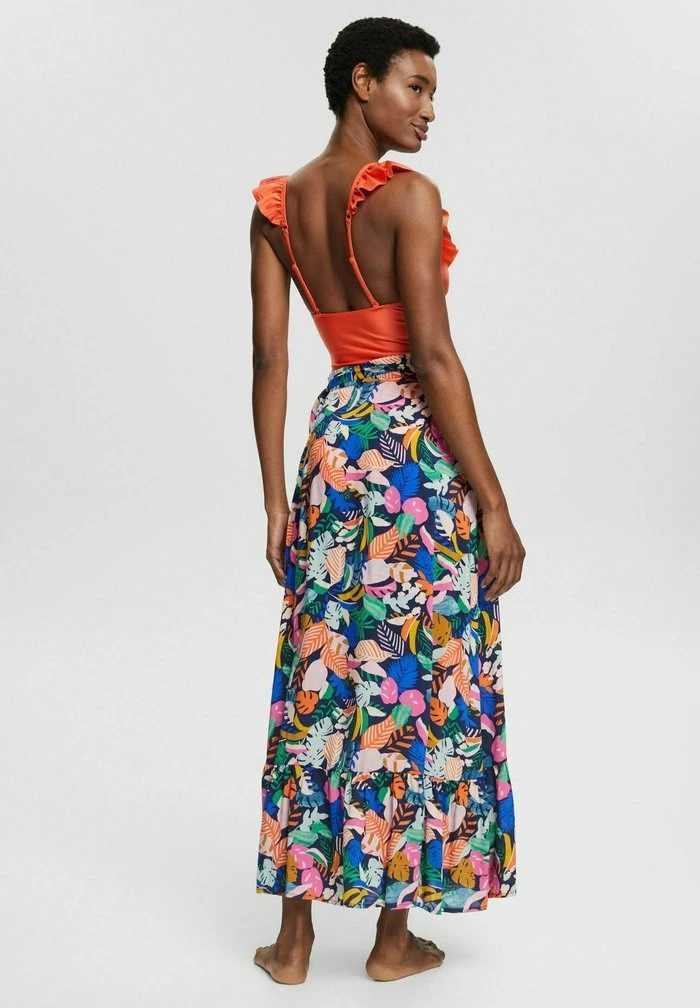 Esprit Wrap Skirt - Multi Coloured - Image 3