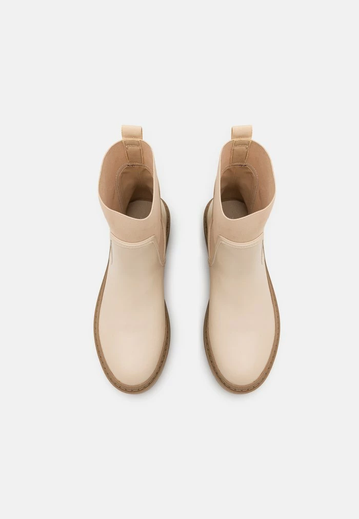 Esprit Platform Ankle Boots - Beige - Image 6