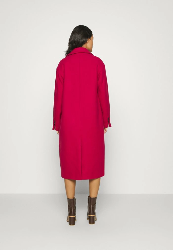 Esprit NEW BASIC - Classic Coat - Dark Pink - Image 3