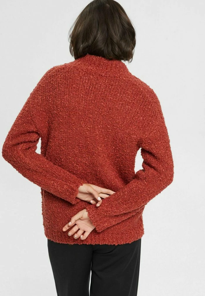 Esprit V NECK - Jumper - Terracotta New - Image 2