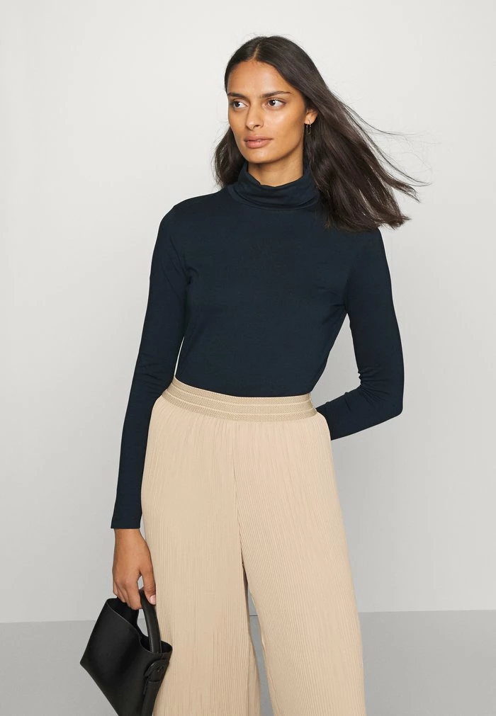 Esprit Long Sleeved Top - Navy - Image 4