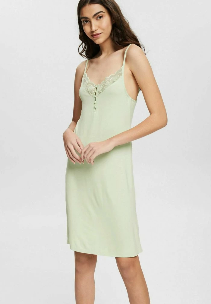Esprit SEASONAL LACE CHEMISE - Nightie - Light Green