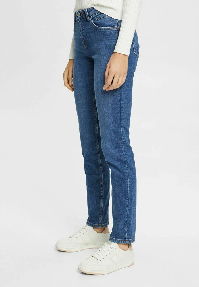 Esprit Slim Fit Jeans - Blue Medium Wash - Image 5