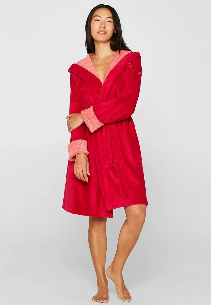 Esprit Dressing Gown - Raspberry - Image 2