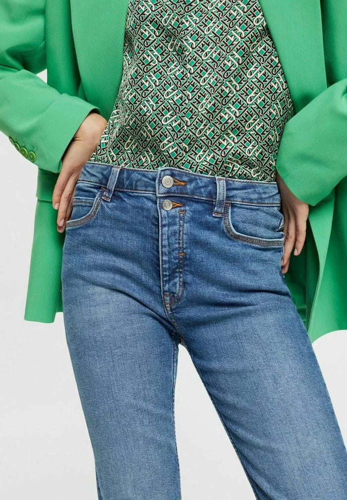 Esprit Slim Fit Jeans - Blue Medium Wash - Image 4