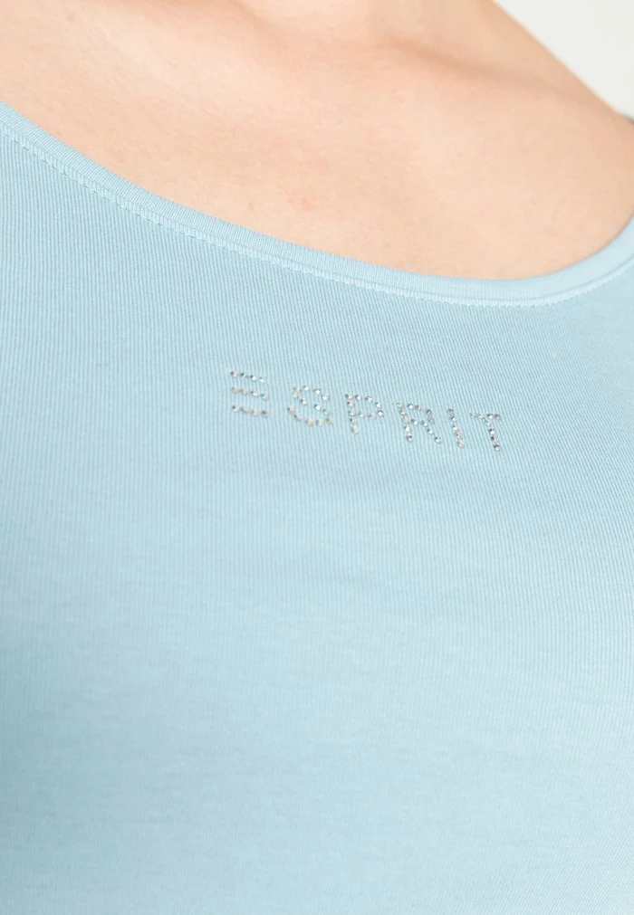 Esprit Basic T-shirt - Grey Blue - Image 5