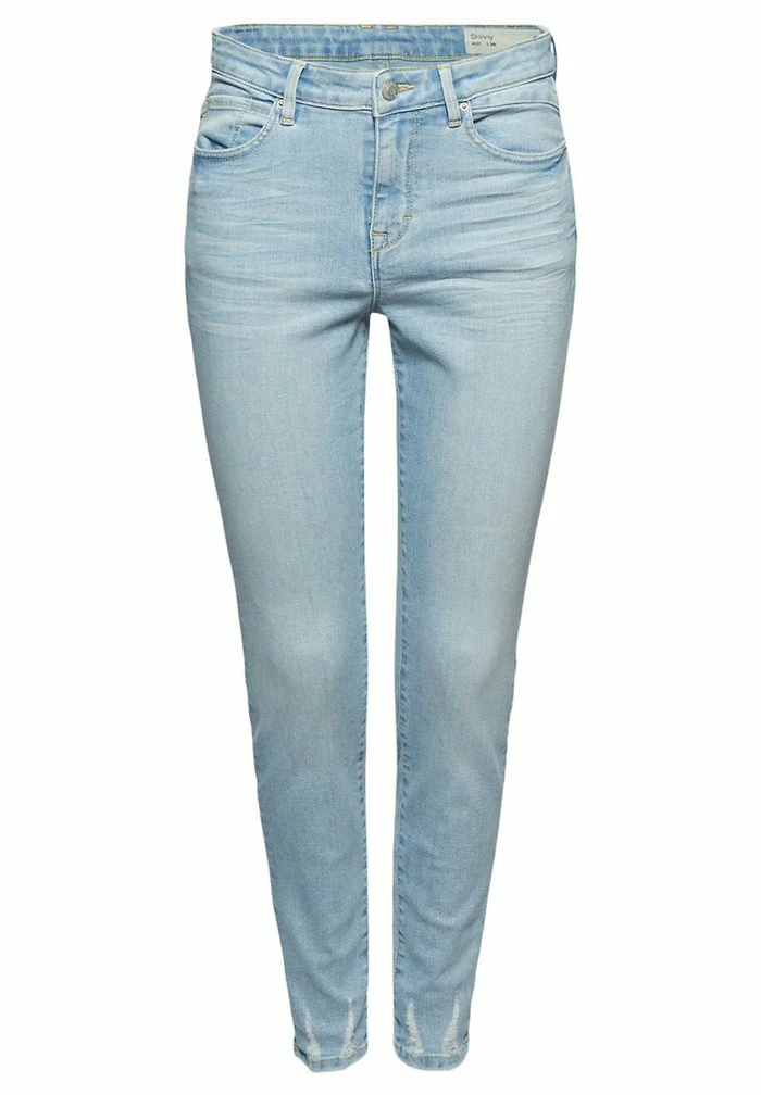 Esprit MIT ORGANIC COTTON - Slim Fit Jeans - Blue Bleached - Image 6